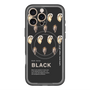 スリムプロテクションプレミアムケース with MagSafe［ BLACK-Oyster ］
