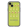 スリムプロテクションプレミアムケース with MagSafe［ YE GREEN-Avocado ］
