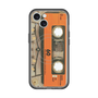 スリムプロテクションプレミアムケース with MagSafe［ RETORO CASSETTE TAPE - Skeleton Orange ］