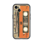 スリムプロテクションプレミアムケース with MagSafe［ RETORO CASSETTE TAPE - Skeleton Orange ］