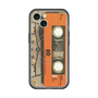 スリムプロテクションプレミアムケース with MagSafe［ RETORO CASSETTE TAPE - Skeleton Orange ］