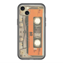スリムプロテクションプレミアムケース with MagSafe［ RETORO CASSETTE TAPE - Skeleton Orange ］
