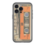 スリムプロテクションプレミアムケース with MagSafe［ RETORO CASSETTE TAPE - Skeleton Orange ］