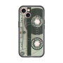 スリムプロテクションプレミアムケース with MagSafe［ RETORO CASSETTE TAPE - Skeleton Blue ］