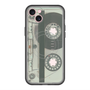 スリムプロテクションプレミアムケース with MagSafe［ RETORO CASSETTE TAPE - Skeleton Blue ］
