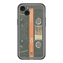 スリムプロテクションプレミアムケース with MagSafe［ RETORO CASSETTE TAPE - Opacity Black ］
