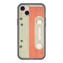 スリムプロテクションプレミアムケース with MagSafe［ RETORO CASSETTE TAPE - Opacity White ］