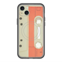 スリムプロテクションプレミアムケース with MagSafe［ RETORO CASSETTE TAPE - Opacity White ］