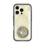 スリムプロテクションプレミアムケース with MagSafe［ RETORO RADIO - White ］
