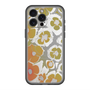 スリムプロテクションプレミアムケース with MagSafe［ y2k(Year2000) - Flower - Yellow Gray ］