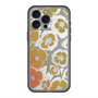 スリムプロテクションプレミアムケース with MagSafe［ y2k(Year2000) - Flower - Yellow Gray ］