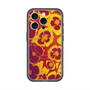スリムプロテクションプレミアムケース with MagSafe［ y2k(Year2000) - Flower - Orange purple ］