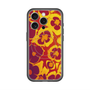 スリムプロテクションプレミアムケース with MagSafe［ y2k(Year2000) - Flower - Orange purple ］