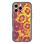 スリムプロテクションプレミアムケース with MagSafe［ y2k(Year2000) - Flower - Orange purple ］