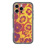 スリムプロテクションプレミアムケース with MagSafe［ y2k(Year2000) - Flower - Orange purple ］