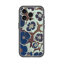 スリムプロテクションプレミアムケース with MagSafe［ y2k(Year2000) - Flower - Brown Navy ］