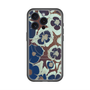 スリムプロテクションプレミアムケース with MagSafe［ y2k(Year2000) - Flower - Brown Navy ］
