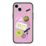 スリムプロテクションプレミアムケース with MagSafe［ Playful sticker - Dusty Pink ］