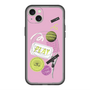 スリムプロテクションプレミアムケース with MagSafe［ Playful sticker - Dusty Pink ］