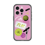 スリムプロテクションプレミアムケース with MagSafe［ Playful sticker - Dusty Pink ］