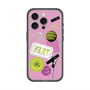 スリムプロテクションプレミアムケース with MagSafe［ Playful sticker - Dusty Pink ］
