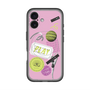 スリムプロテクションプレミアムケース with MagSafe［ Playful sticker - Dusty Pink ］