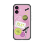 スリムプロテクションプレミアムケース with MagSafe［ Playful sticker - Dusty Pink ］