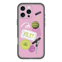 スリムプロテクションプレミアムケース with MagSafe［ Playful sticker - Dusty Pink ］