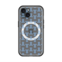 スリムプロテクションプレミアムケース with MagSafe［ LANVIN en Bleu - Monogram - Blue ］