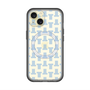 スリムプロテクションプレミアムケース with MagSafe［ LANVIN en Bleu - Monogram - Blue ］