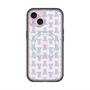 スリムプロテクションプレミアムケース with MagSafe［ LANVIN en Bleu - Monogram - Blue ］