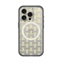 スリムプロテクションプレミアムケース with MagSafe［ LANVIN en Bleu - Monogram - Yellow ］