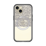 スリムプロテクションプレミアムケース with MagSafe［ LANVIN en Bleu - Lace - Black ］