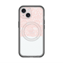 スリムプロテクションプレミアムケース with MagSafe［ LANVIN en Bleu - Lace - Pink ］