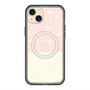 スリムプロテクションプレミアムケース with MagSafe［ LANVIN en Bleu - Lace - Pink ］
