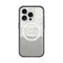 スリムプロテクションプレミアムケース with MagSafe［ LANVIN en Bleu - Lace - White ］