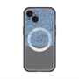 スリムプロテクションプレミアムケース with MagSafe［ LANVIN en Bleu - Lace - Blue ］