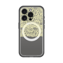 スリムプロテクションプレミアムケース with MagSafe［ LANVIN en Bleu - Lace - Yellow ］