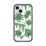 スリムプロテクションプレミアムケース with MagSafe［ PAINTING SMILE Green ］