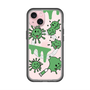 スリムプロテクションプレミアムケース with MagSafe［ PAINTING SMILE Green ］