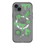 スリムプロテクションプレミアムケース with MagSafe［ PAINTING SMILE Green ］