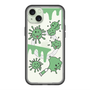 スリムプロテクションプレミアムケース with MagSafe［ PAINTING SMILE Green ］