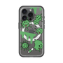 スリムプロテクションプレミアムケース with MagSafe［ PAINTING SMILE Green ］