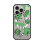 スリムプロテクションプレミアムケース with MagSafe［ PAINTING SMILE Green ］