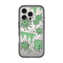 スリムプロテクションプレミアムケース with MagSafe［ PAINTING SMILE Green ］