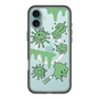 スリムプロテクションプレミアムケース with MagSafe［ PAINTING SMILE Green ］