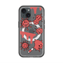 スリムプロテクションプレミアムケース with MagSafe［ PAINTING SMILE Red ］