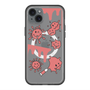 スリムプロテクションプレミアムケース with MagSafe［ PAINTING SMILE Red ］