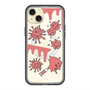 スリムプロテクションプレミアムケース with MagSafe［ PAINTING SMILE Red ］