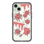 スリムプロテクションプレミアムケース with MagSafe［ PAINTING SMILE Red ］